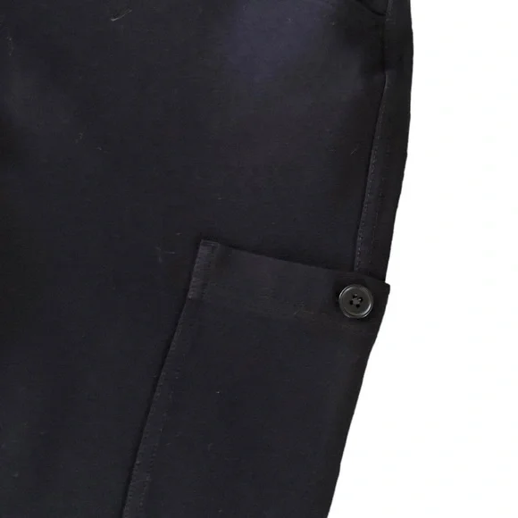 Duluth Trading Athletic Knit Cargo Straight Hiking Pants Casual 12X30 Black - Picture 3 of 4